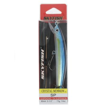 Воблер SKYFISH "CRYSTAL MINNOW SP" 90 мм, 7.5 гр, 0.7-1.0 м, цвет: 7#