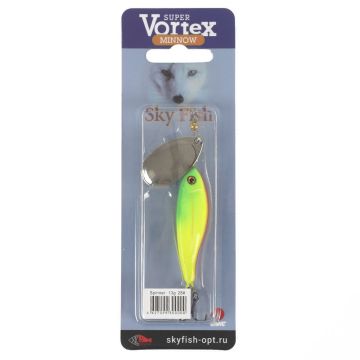 Блесна "SKYFISH" Vortex spinner 13гр 28#