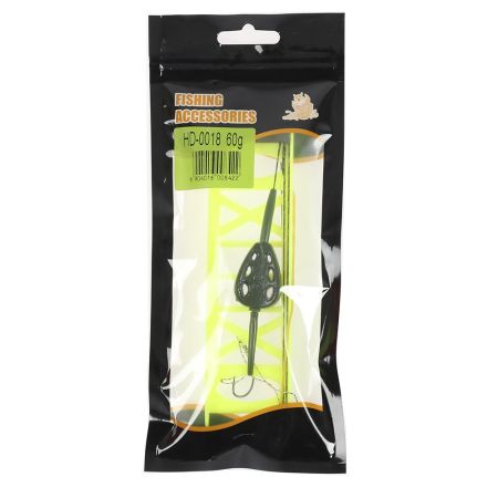 Карповый монтаж с грузом, лидкором, 60 гр, арт. HD-018