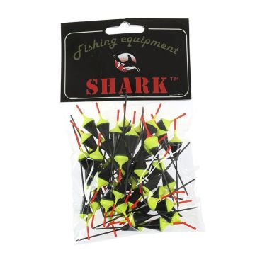 Поплавок зимний "Shark" пенопластовый №1 цвет:А  (50 шт/уп)