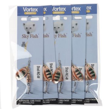 Блесна вращ."SKYFISH" Shad-№2-4#