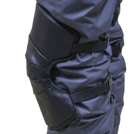 Зимние наколенники флисовые, кожаные