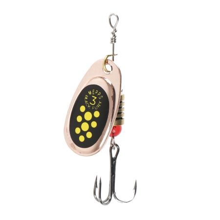 Блесна вращ."SKYFISH" COMET Black Fury (copper-fluo-chart), №3,  6.0гр