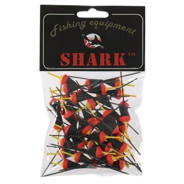 Поплавок зимний "Shark" пенопластовый №1 цвет:С (50 шт/уп)