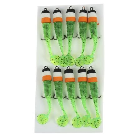 Джиговая приманка  SKYFISH "Soft Lures", 8см.WEIGHT:3g COL:516 (10шт/уп)