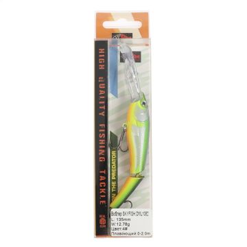 Воблер составной "SKYFISH"DML1082 L:135mm  W:12.78гр плавающий :0-2.0m цвет:4#