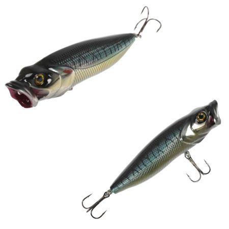 Воблер FIRSTMA "BUBBLE WALKER 115" L:11.5см  W:30.5гр Заглубление :TOP WATER цвет:NI03