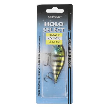 Воблер SKYFISH "KARAS 75F" 75 мм, 13 гр, 0.3-1.5 м, цвет: 12#