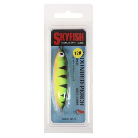 Блесна "SKYFISH" незацепляйка WOUNDED PERCH  LENGTH:6cm WEIGHT:9g color:12#
