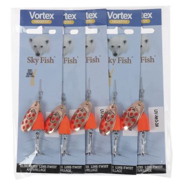 Блесна вращ."SKYFISH" UV-№3-3#