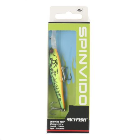 Воблер SKYFISH "SPINVIDO 70SP" 70 мм, 5,2 гр, 0-1,2 м, цвет: 10#